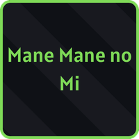 Mane Mane no Mi Devil Fruit from Fruit Piece Incremental Roblox experience.