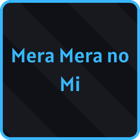 Mera Mera no Mi Devil Fruit from Fruit Piece Incremental Roblox experience.