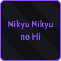 Nikyu Nikyu no Mi Devil Fruit from Fruit Piece Incremental Roblox experience.