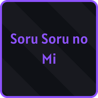 Soru Soru no Mi Devil Fruit from Fruit Piece Incremental Roblox experience.