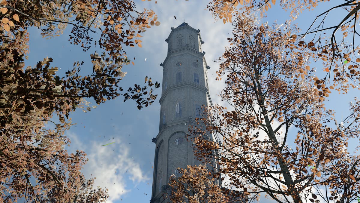The Spire of Insight in Crimson Desert.