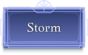 Storm clan from Cursed Gear Roblox experience.