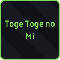 Toge Toge no Mi Devil Fruit from Fruit Piece Incremental Roblox experience.