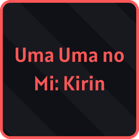 Uma Uma no Mi: Kirin Devil Fruit from Fruit Piece Incremental Roblox experience.