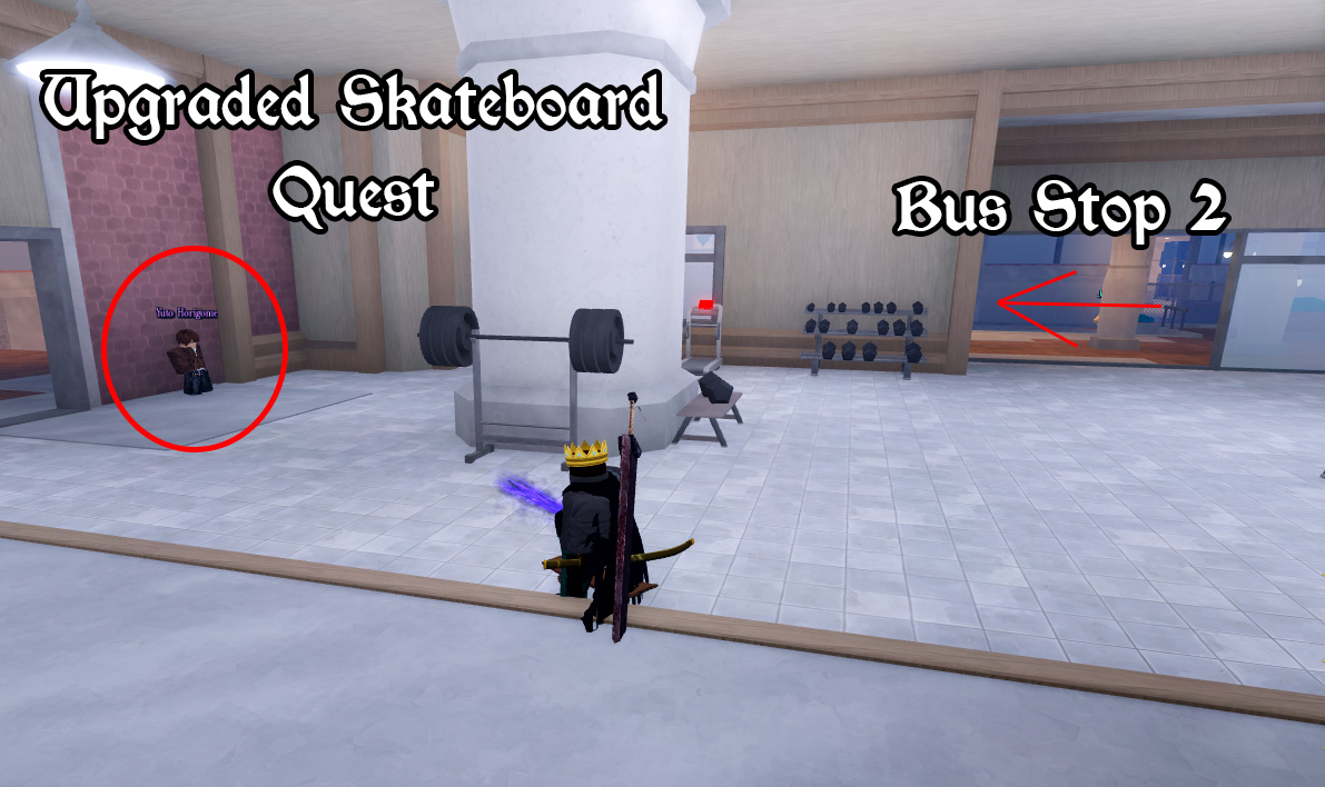 how to get the upgraded skateboard bizzare lineage