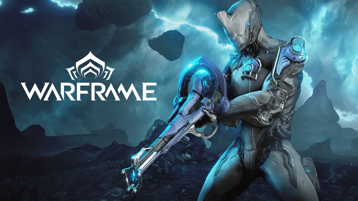 Promo image for Warframe.