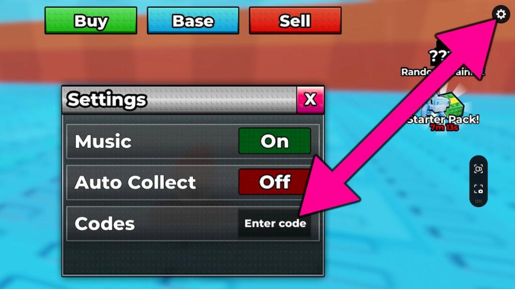 How to redeem Be a Brainrot codes.