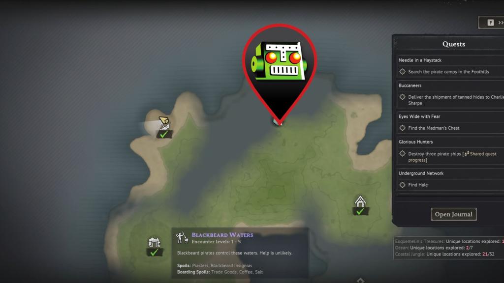 Madman's Chest location in Windrose