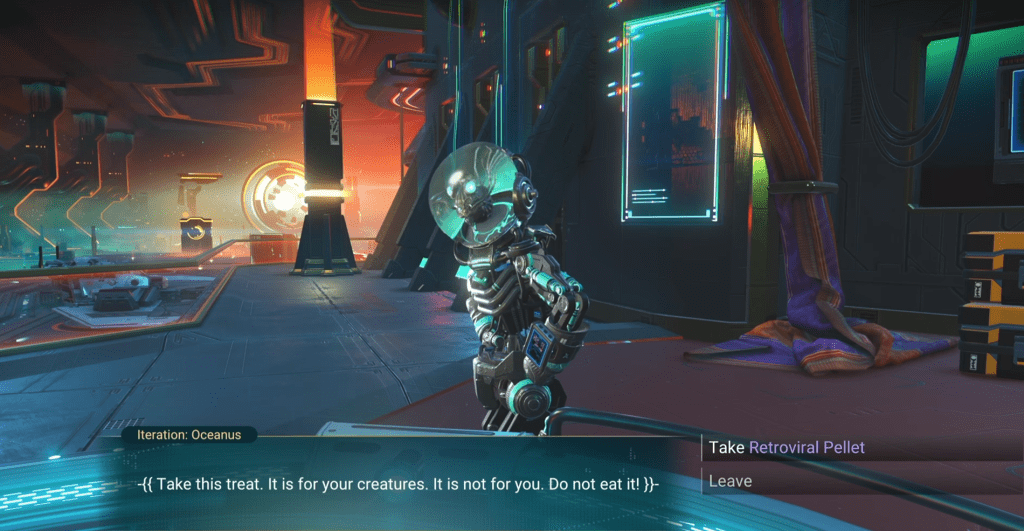 Retroviral Pellet in No Man's Sky