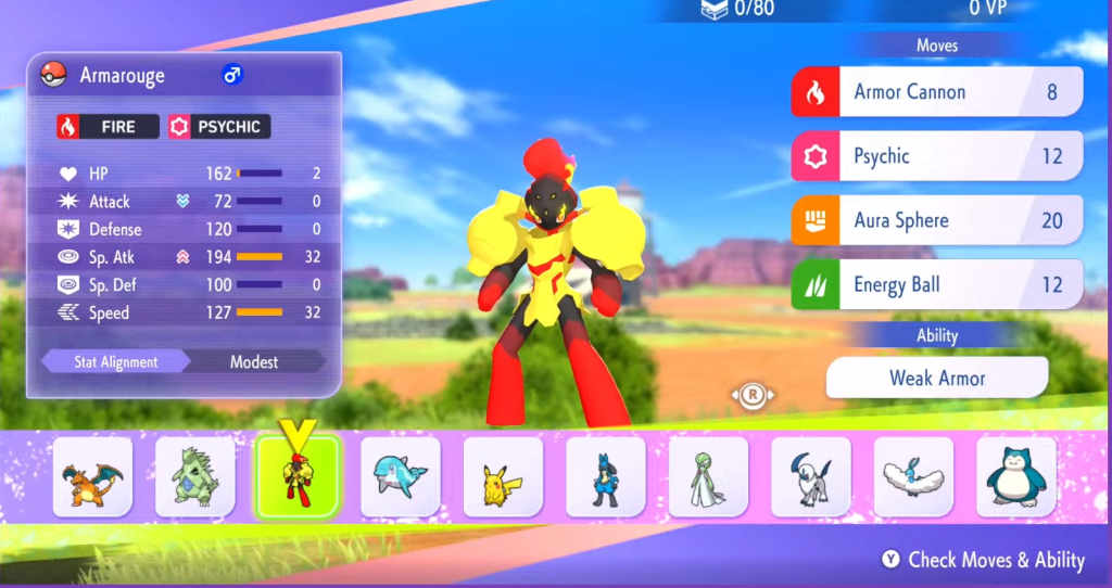 Starter picks in Pokemon Champions