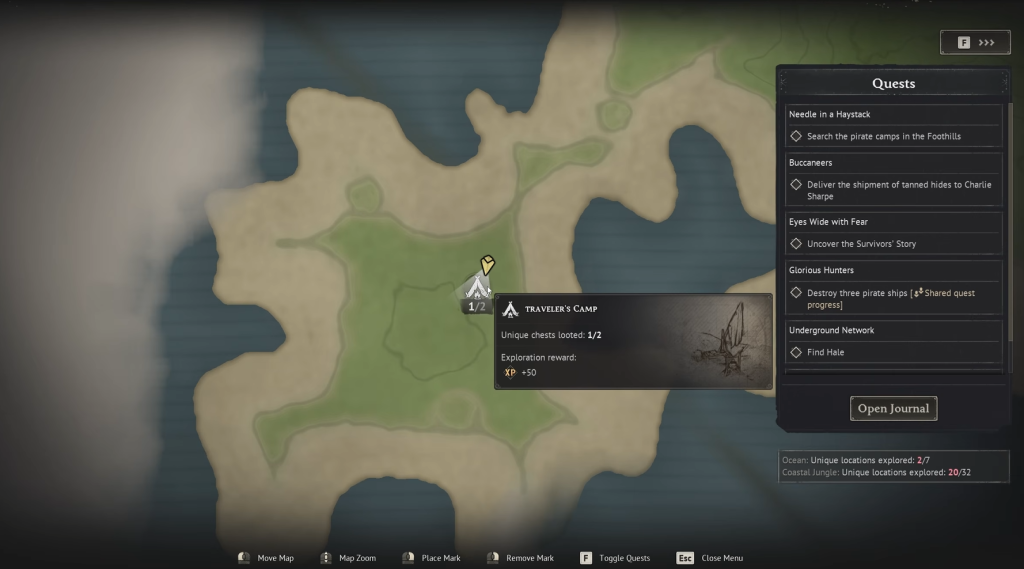 Traveler's Camp in Windrose