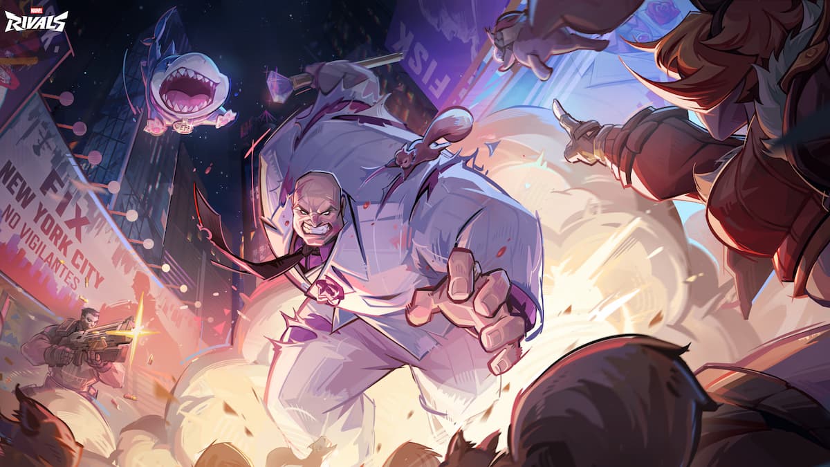 A battle against kingpin in marvel rivals blood hunt