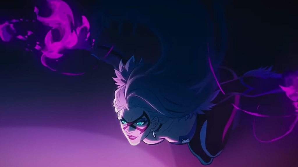 Black cat running forward in marvel rivals