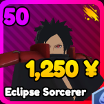 Eclipse Sorcerer unit from Re: Rangers X Roblox experience.