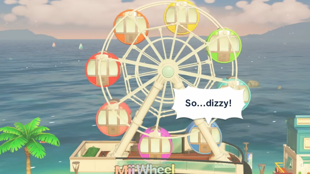 Ferris wheel in tomodachi life living the dream