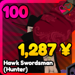 Hawk Swordsman unit from Re: Rangers X Roblox experience.