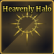 Heavenly Halo cosmetic from Sailor Piece Roblox experience.