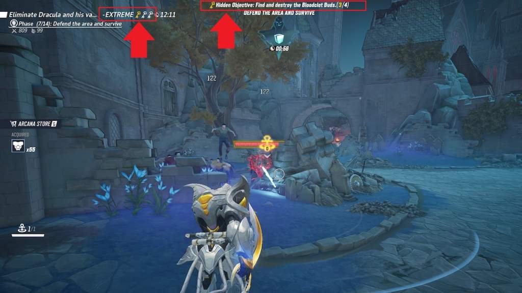 Hidden objective marked in marvel rivals