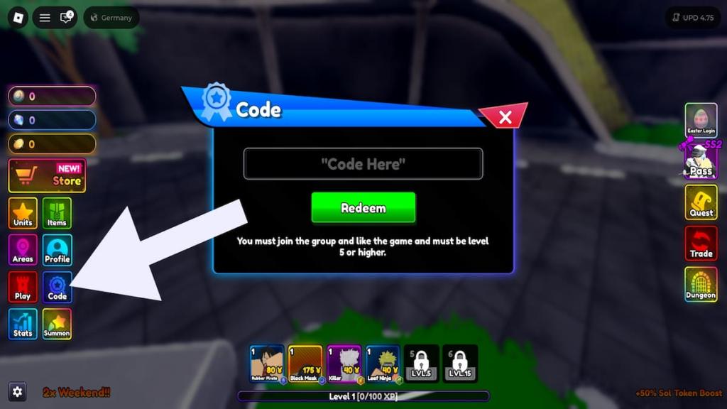 How to redeem Re:Rangers X codes. 