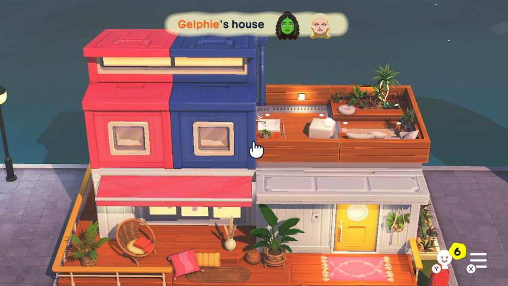 Two Miis sharing a house in tomodachi life living the dream