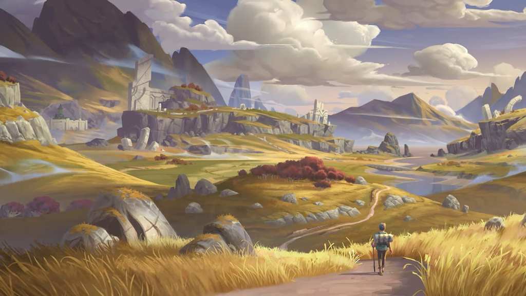 The royal highlands fields in palia