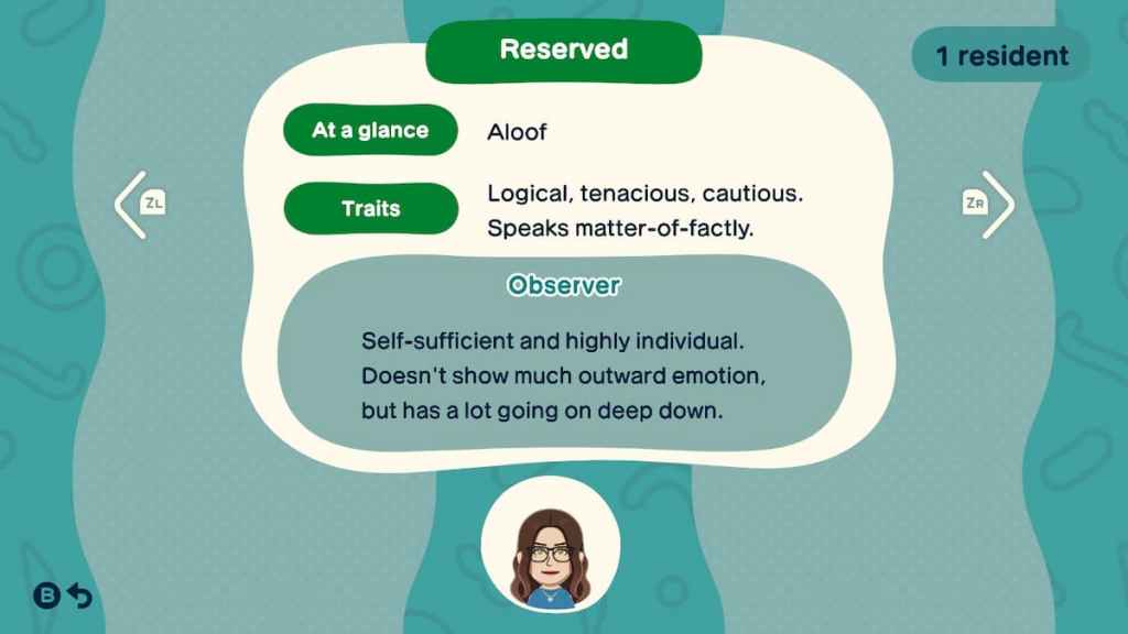 Reserved Mii in tomodachi life living the dream