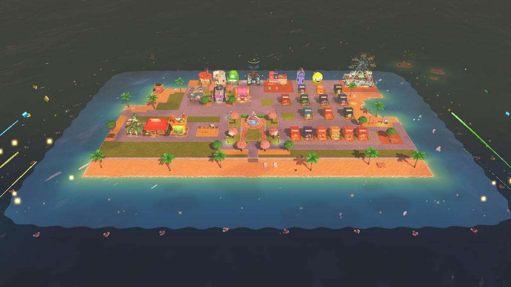 The island expanding in tomodachi life living the dream