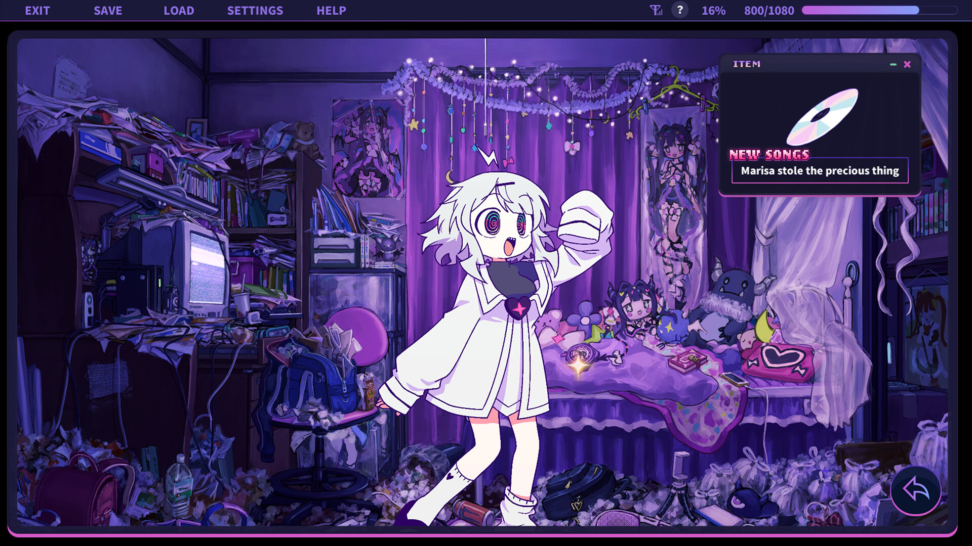 Hikari girl in Yunyun Syndrome Rhythm Psychosis