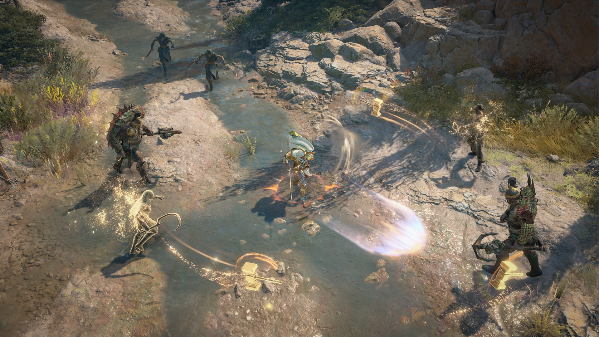 Players killing enemies in Lord of Hatred