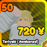 Teriyaki unit from Re: Rangers X Roblox experience.