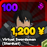 Virtual Swordsman unit from Re: Rangers X Roblox experience.