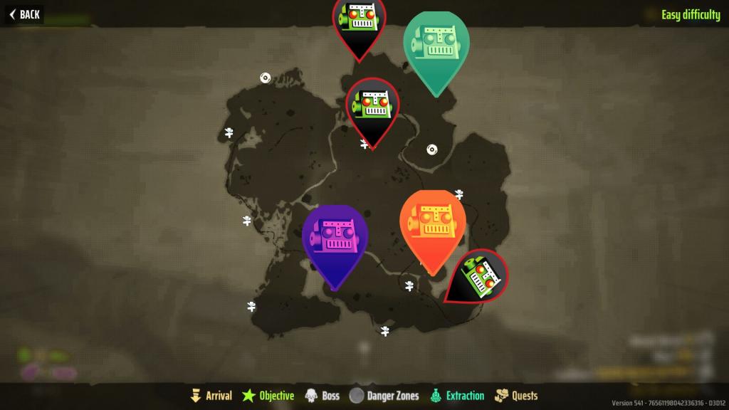 Far West map