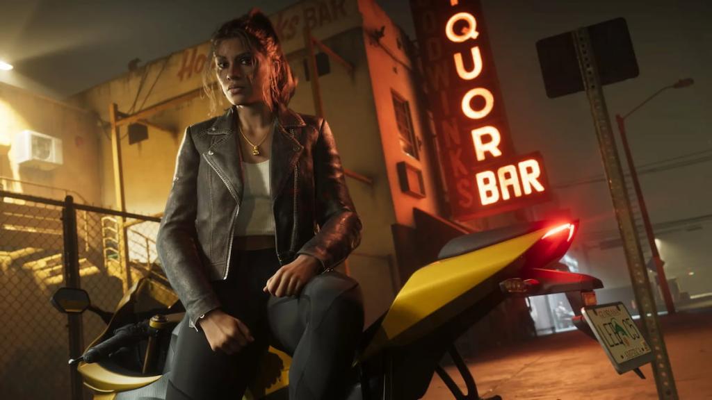 GTA 6 Lucia on a bike.